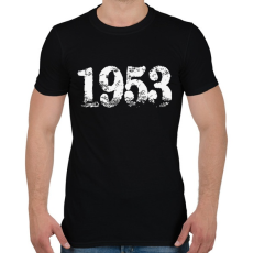 PRINTFASHION 1953 - Férfi póló - Fekete