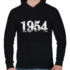 PRINTFASHION 1954 - Férfi kapucnis pulóver - Fekete női pulóver, kardigán