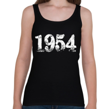 PRINTFASHION 1954 - Női atléta - Fekete női trikó