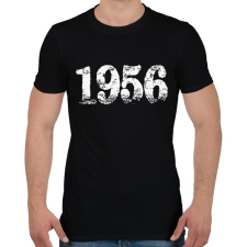 PRINTFASHION 1956 - Férfi póló - Fekete férfi póló