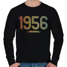 PRINTFASHION 1956 - Férfi pulóver - Fekete férfi pulóver, kardigán