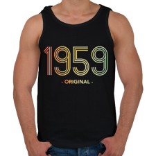 PRINTFASHION 1959 - Férfi atléta - Fekete atléta, trikó