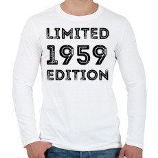 PRINTFASHION 1959 - Férfi hosszú ujjú póló - Fehér