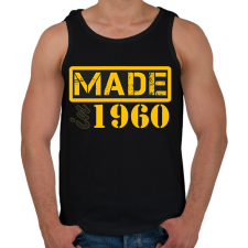 PRINTFASHION 1960 - Férfi atléta - Fekete atléta, trikó