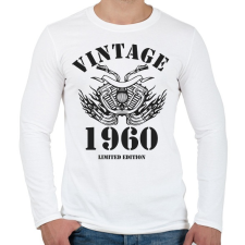 PRINTFASHION 1960 - Férfi hosszú ujjú póló - Fehér férfi póló