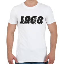 PRINTFASHION 1960 - Férfi póló - Fehér férfi póló