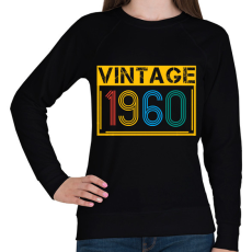 PRINTFASHION 1960 - Női pulóver - Fekete