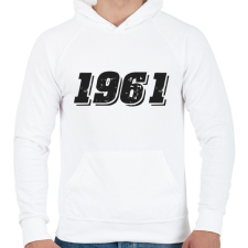 PRINTFASHION 1961 - Férfi kapucnis pulóver - Fehér női pulóver, kardigán