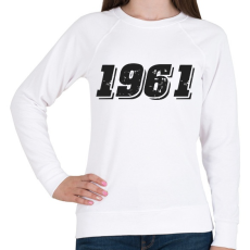 PRINTFASHION 1961 - Női pulóver - Fehér