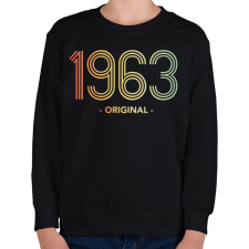 PRINTFASHION 1963 - Gyerek pulóver - Fekete gyerek pulóver, kardigán