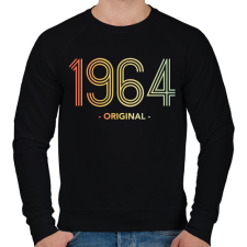 PRINTFASHION 1964 - Férfi pulóver - Fekete férfi pulóver, kardigán
