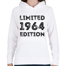 PRINTFASHION 1964 - Női kapucnis pulóver - Fehér