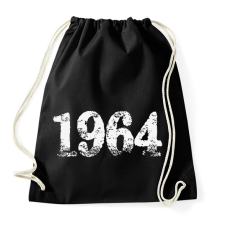 PRINTFASHION 1964 - Sportzsák, Tornazsák - Fekete tornazsák