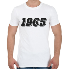 PRINTFASHION 1965 - Férfi póló - Fehér