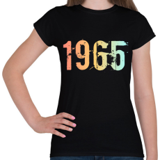 PRINTFASHION 1965 - Női póló - Fekete