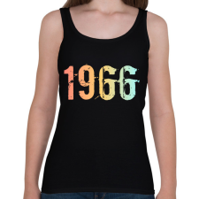 PRINTFASHION 1966 - Női atléta - Fekete női trikó