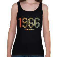 PRINTFASHION 1966 - Női atléta - Fekete női trikó