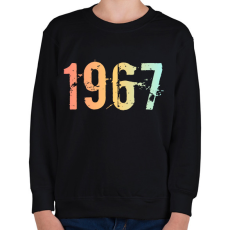 PRINTFASHION 1967 - Gyerek pulóver - Fekete