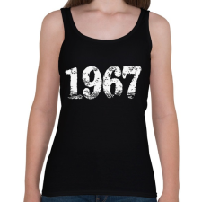 PRINTFASHION 1967 - Női atléta - Fekete női trikó