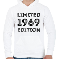 PRINTFASHION 1969 - Férfi kapucnis pulóver - Fehér
