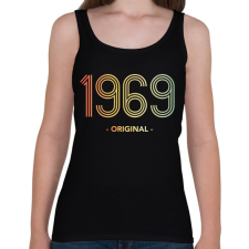 PRINTFASHION 1969 - Női atléta - Fekete női trikó