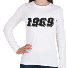 PRINTFASHION 1969 - Női hosszú ujjú póló - Fehér női póló