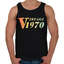 PRINTFASHION 1970 - Férfi atléta - Fekete atléta, trikó