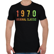 PRINTFASHION 1970 - Férfi póló - Fekete férfi póló