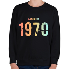 PRINTFASHION 1970 - Gyerek pulóver - Fekete gyerek pulóver, kardigán