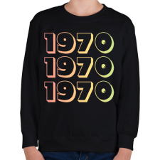 PRINTFASHION 1970 - Gyerek pulóver - Fekete gyerek pulóver, kardigán