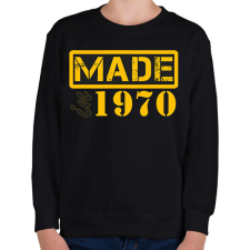 PRINTFASHION 1970 - Gyerek pulóver - Fekete gyerek pulóver, kardigán