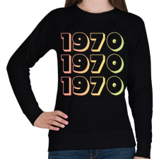 PRINTFASHION 1970 - Női pulóver - Fekete női pulóver, kardigán