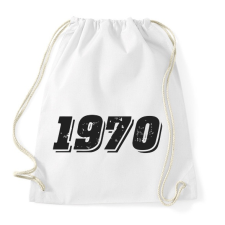PRINTFASHION 1970 - Sportzsák, Tornazsák - Fehér tornazsák