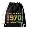 PRINTFASHION 1970 - Sportzsák, Tornazsák - Fekete