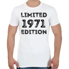 PRINTFASHION 1971 - Férfi póló - Fehér férfi póló