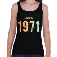 PRINTFASHION 1971 - Női atléta - Fekete