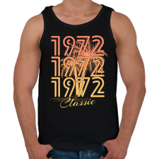 PRINTFASHION 1972 - Férfi atléta - Fekete atléta, trikó