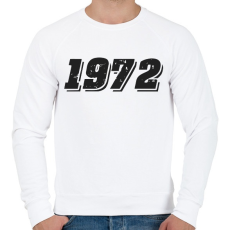 PRINTFASHION 1972 - Férfi pulóver - Fehér