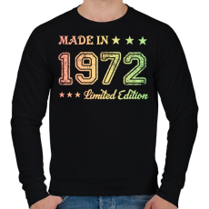 PRINTFASHION 1972 - Férfi pulóver - Fekete