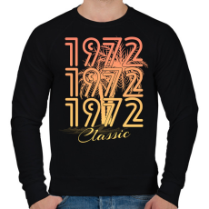 PRINTFASHION 1972 - Férfi pulóver - Fekete