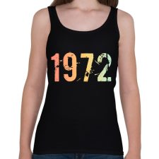 PRINTFASHION 1972 - Női atléta - Fekete női trikó