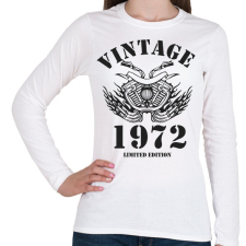 PRINTFASHION 1972 - Női hosszú ujjú póló - Fehér női póló