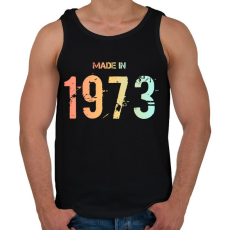 PRINTFASHION 1973 - Férfi atléta - Fekete