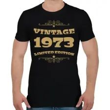 PRINTFASHION 1973 - Férfi póló - Fekete férfi póló