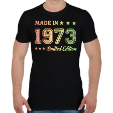 PRINTFASHION 1973 - Férfi póló - Fekete férfi póló
