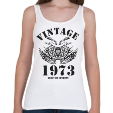 PRINTFASHION 1973 - Női atléta - Fehér női trikó