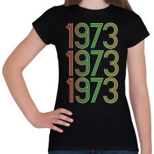 PRINTFASHION 1973 - Női póló - Fekete női póló
