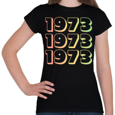 PRINTFASHION 1973 - Női póló - Fekete női póló