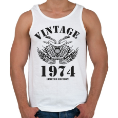 PRINTFASHION 1974 - Férfi atléta - Fehér