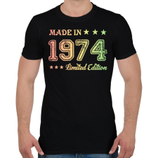 PRINTFASHION 1974 - Férfi póló - Fekete férfi póló